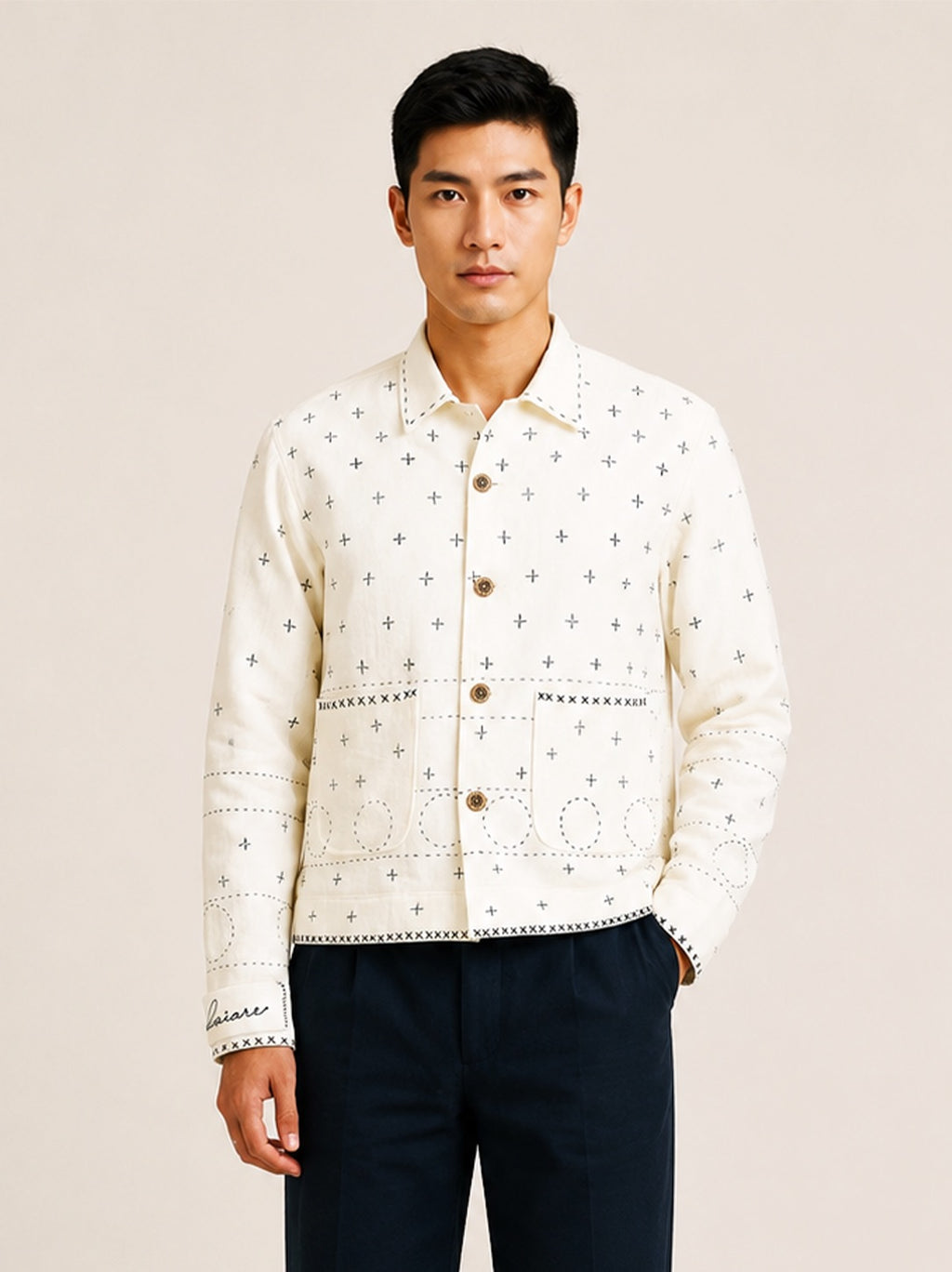 MINIMAL STITCHLINE JACKET