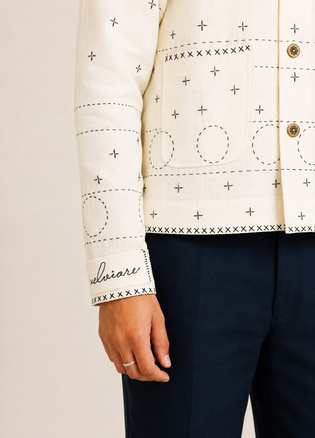 MINIMAL STITCHLINE JACKET