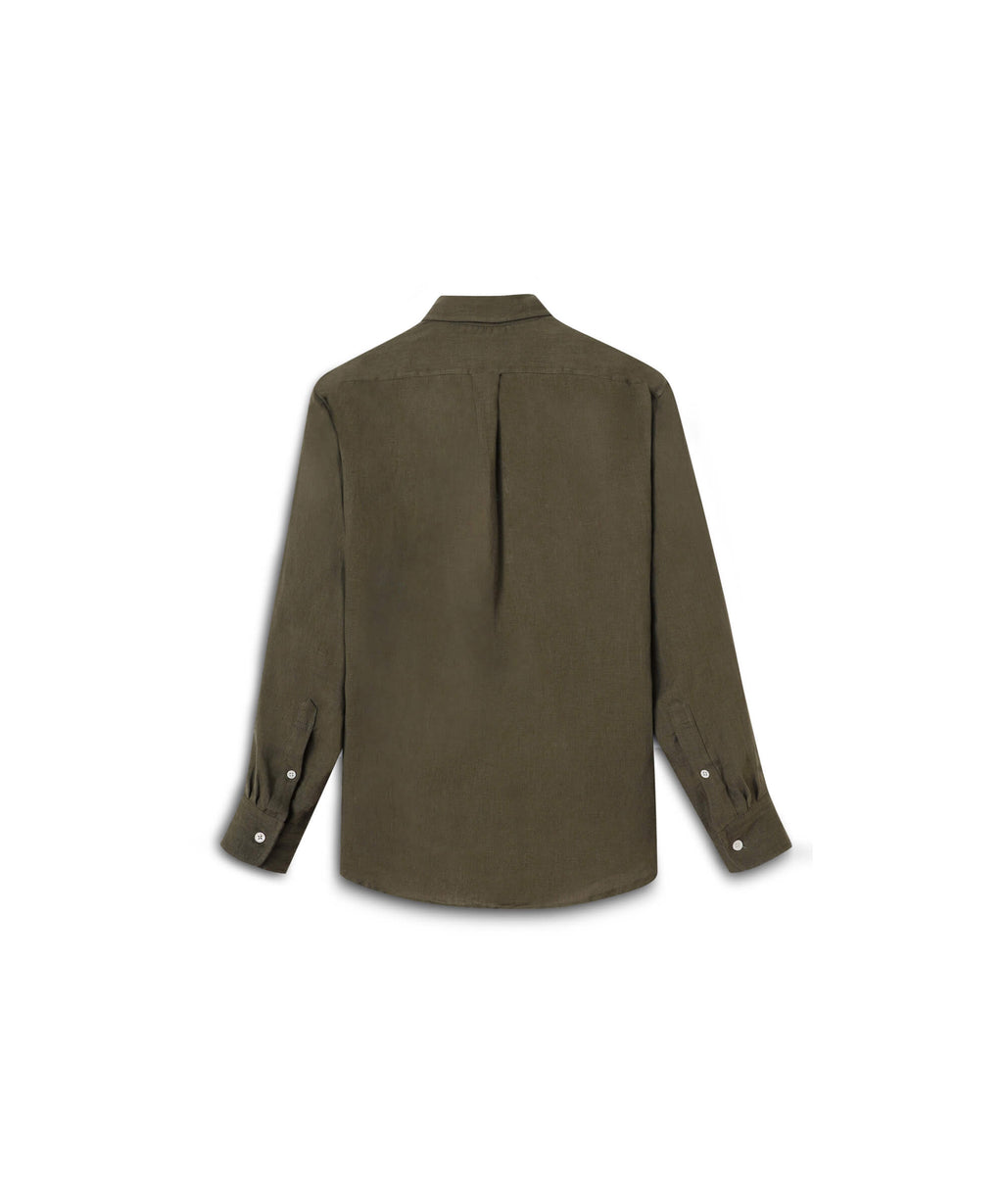 Handloom Linen shirt (100% Linen)