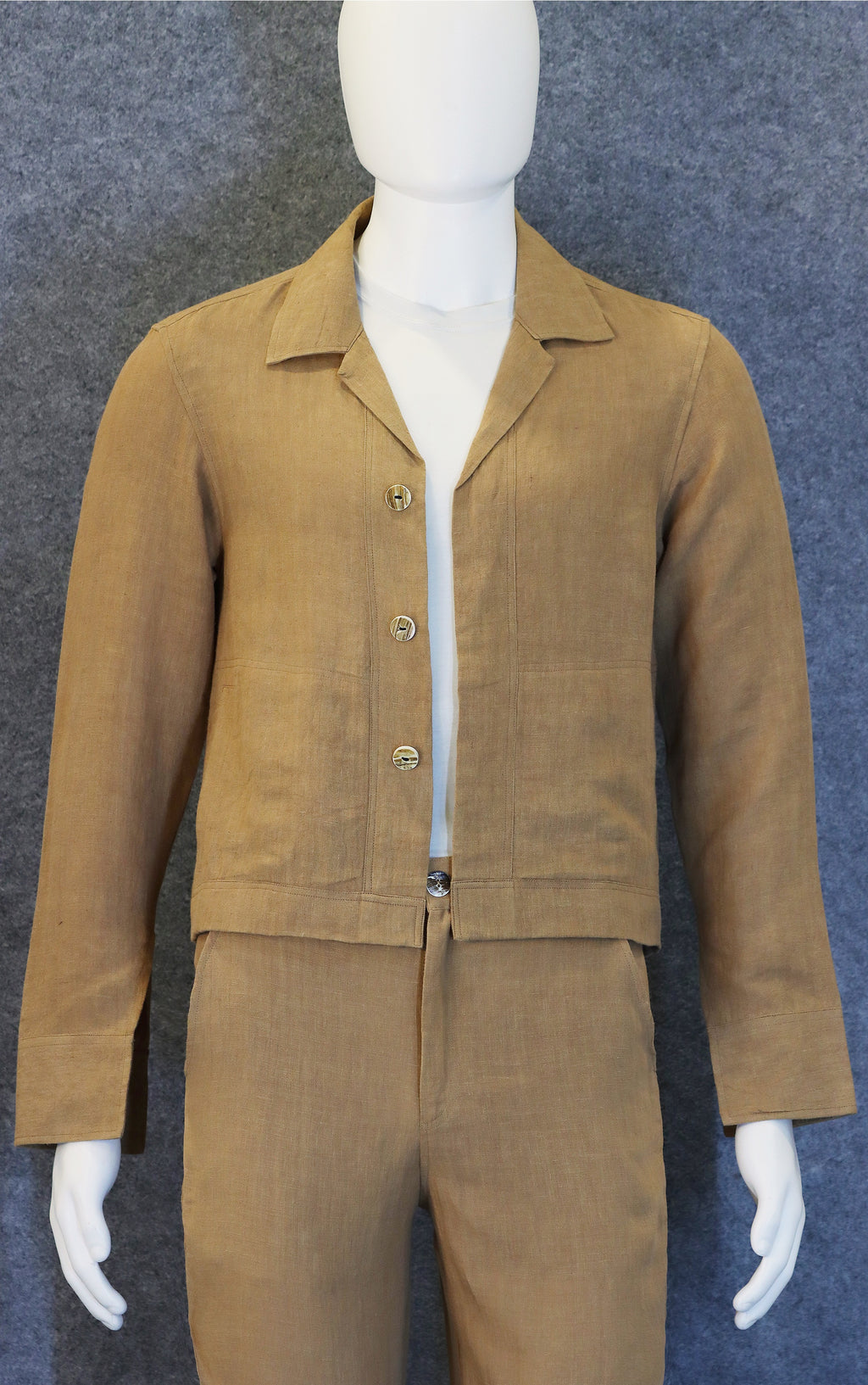 Cocoa Co-ord Set (100% Linen)