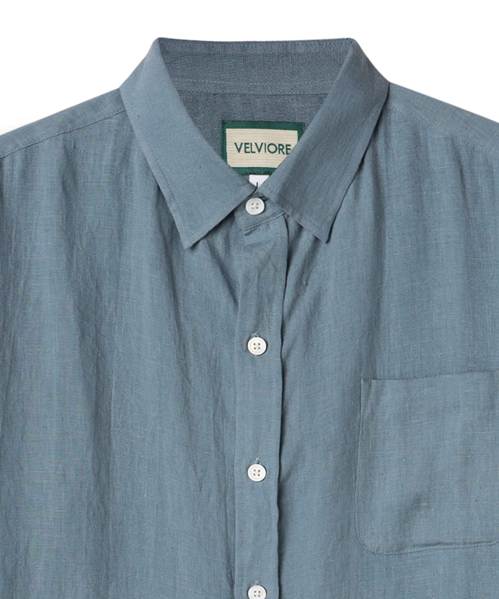 Handloom Linen shirt (100% Linen)
