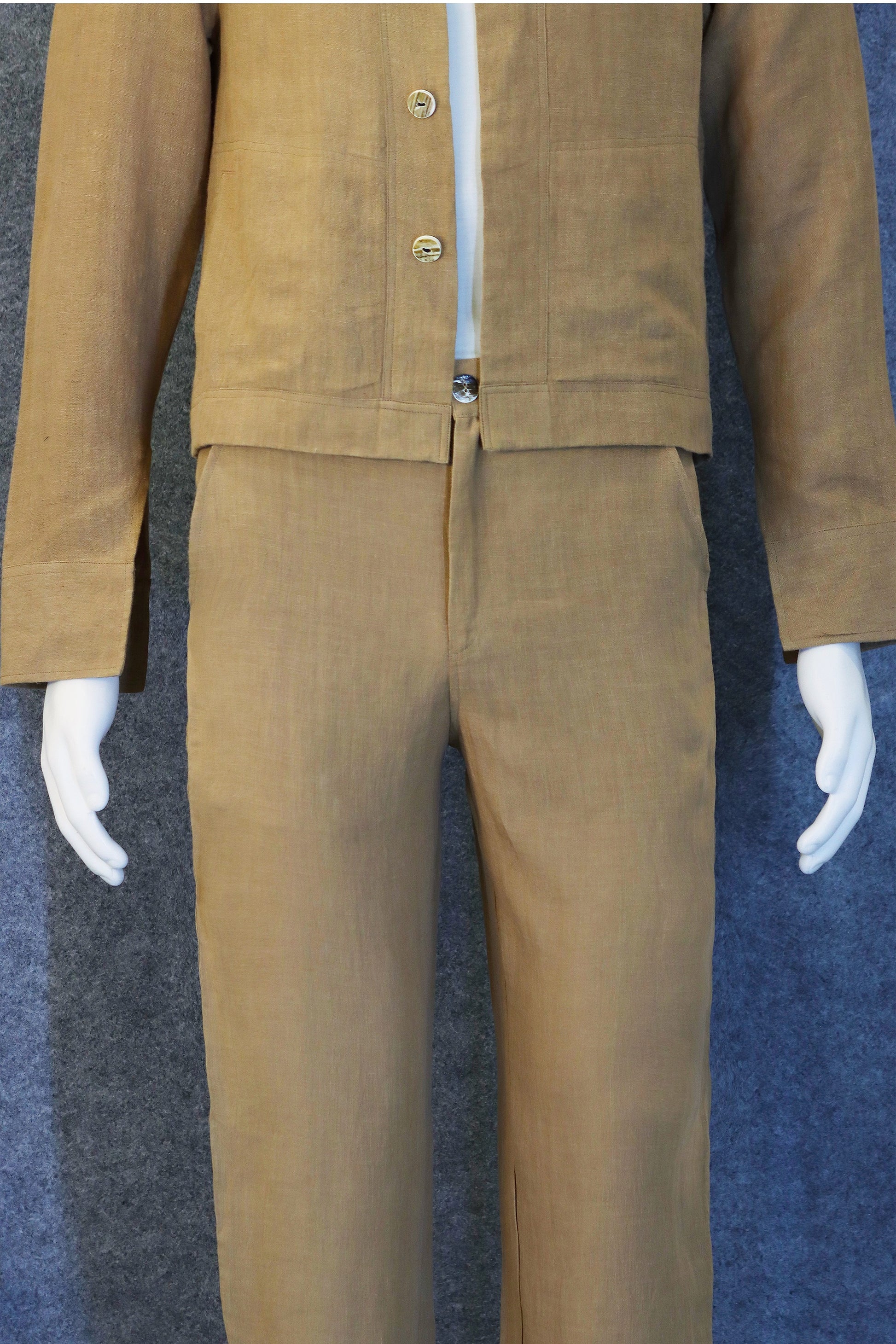 Cocoa Co-ord Set (100% Linen)