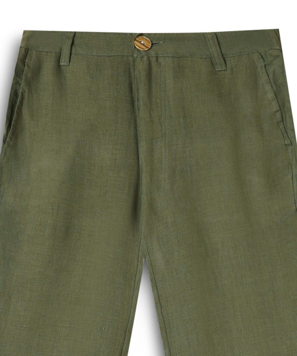 Handloom Linen Pants (100% Linen)