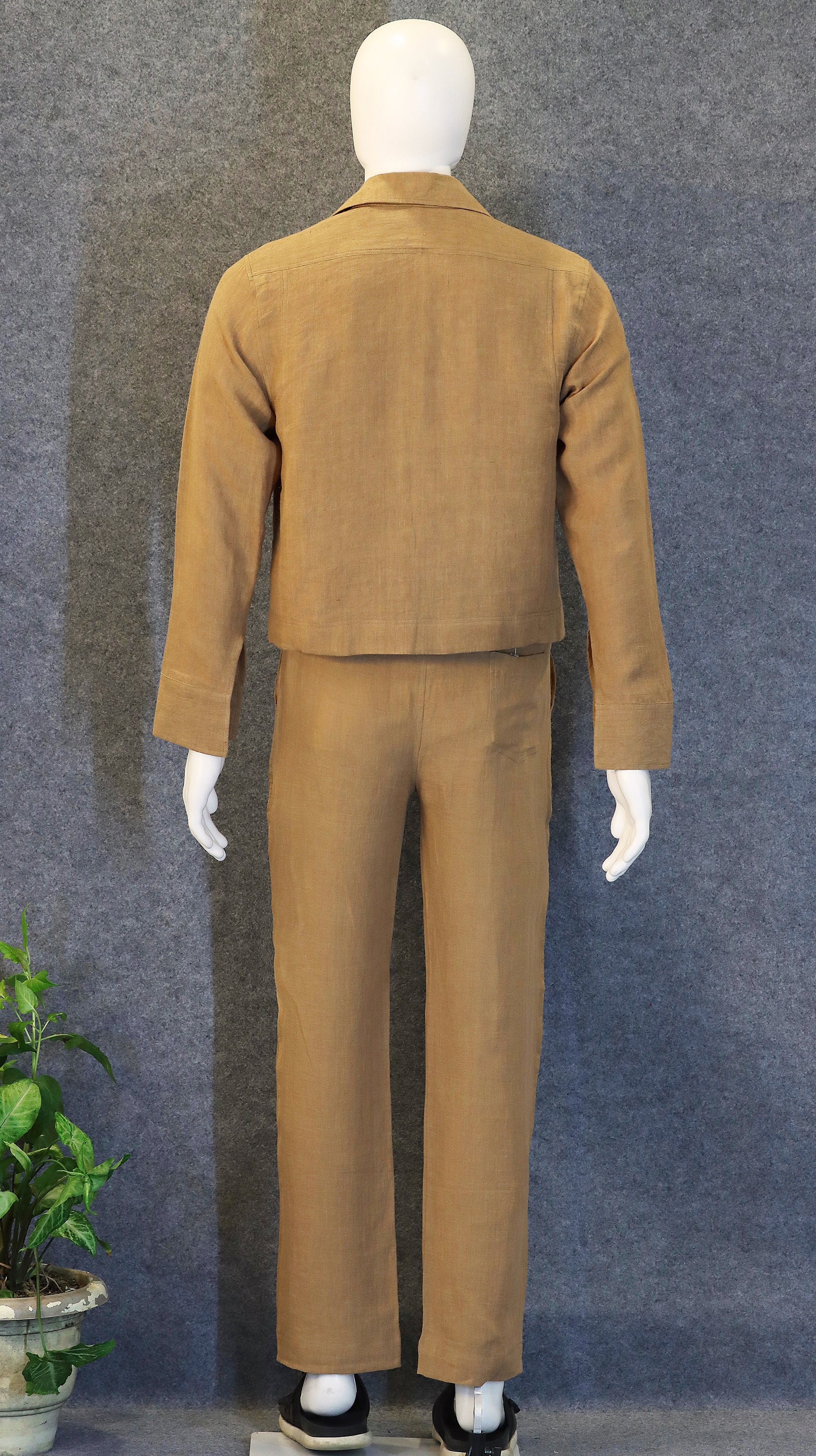 Cocoa Co-ord Set (100% Linen)
