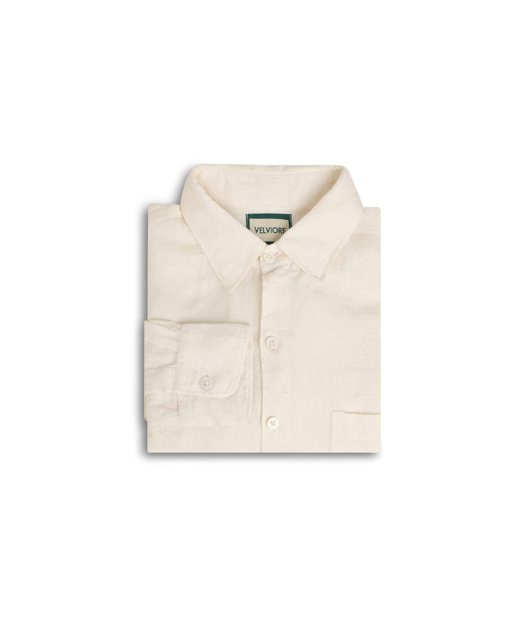 Handloom Linen Shirt (100% Linen)