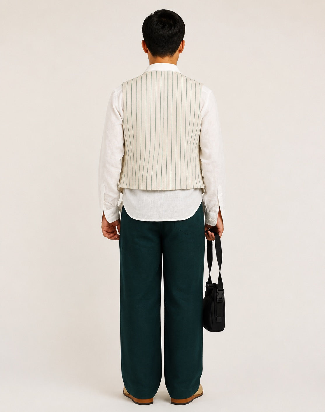 Pine Striped Vest