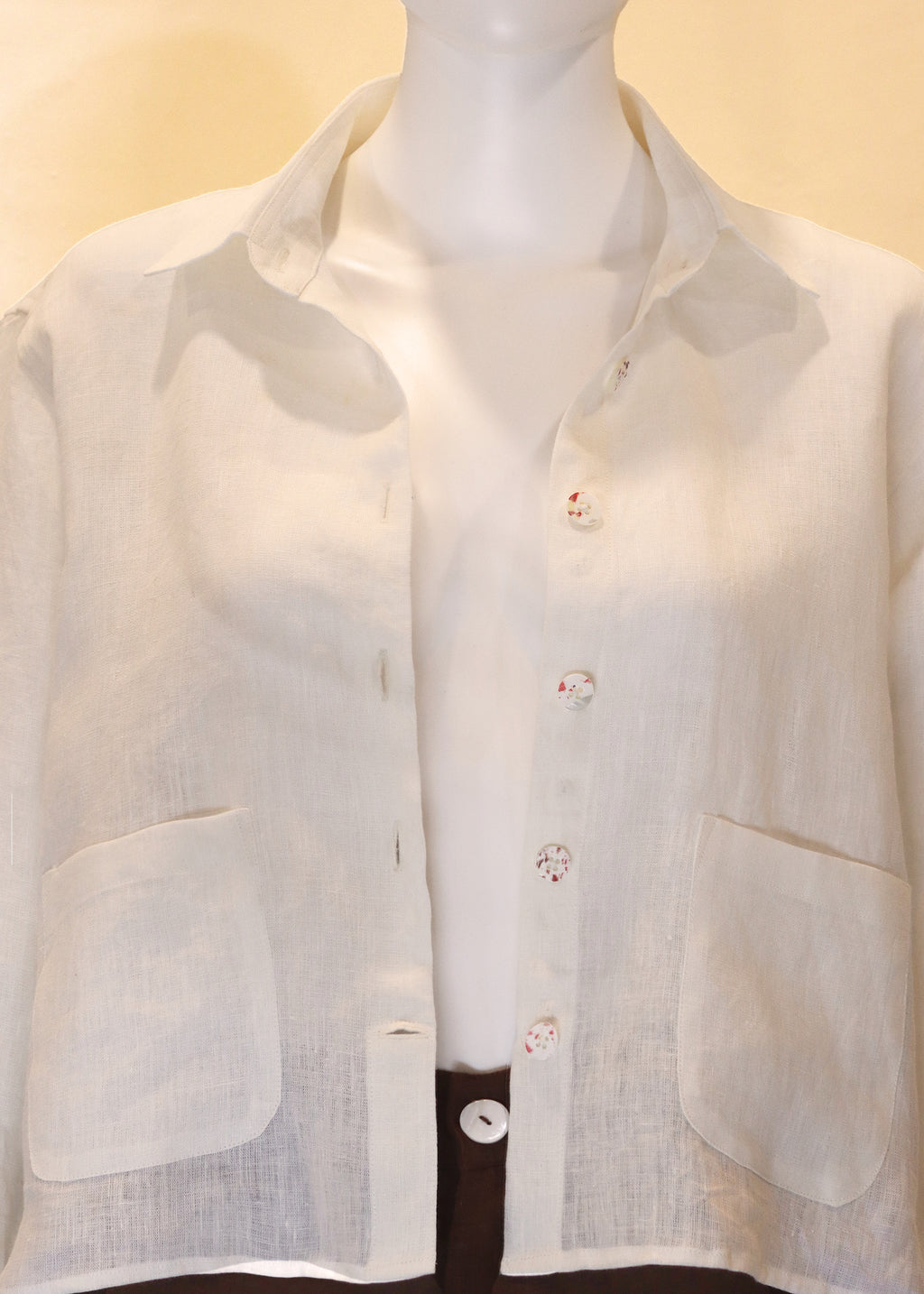 BOXY-FIT SHIRT (100% Linen)