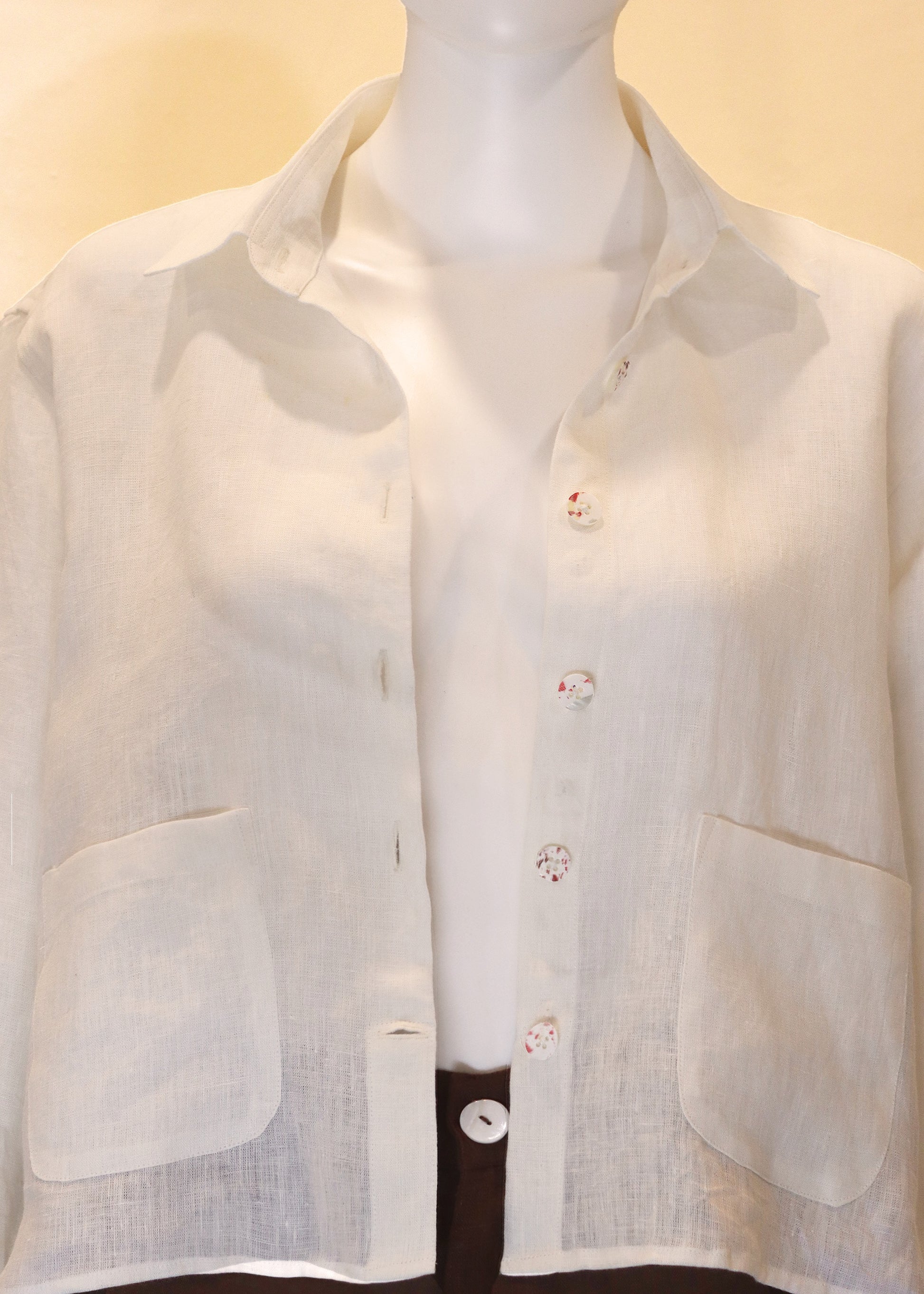 BOXY-FIT SHIRT (100% Linen)