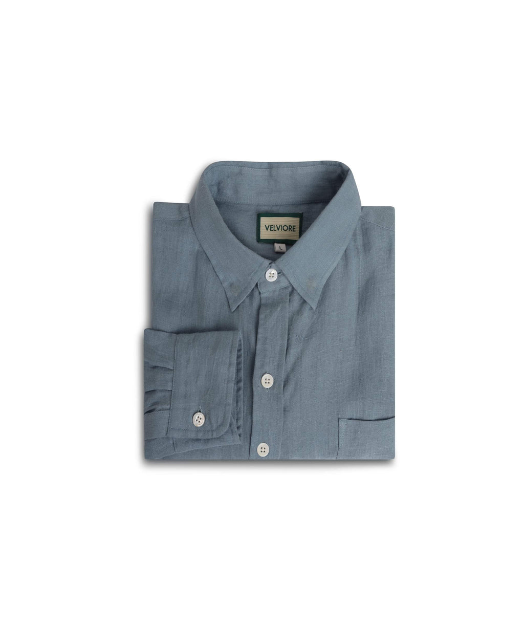 Handloom Linen shirt (100% Linen)
