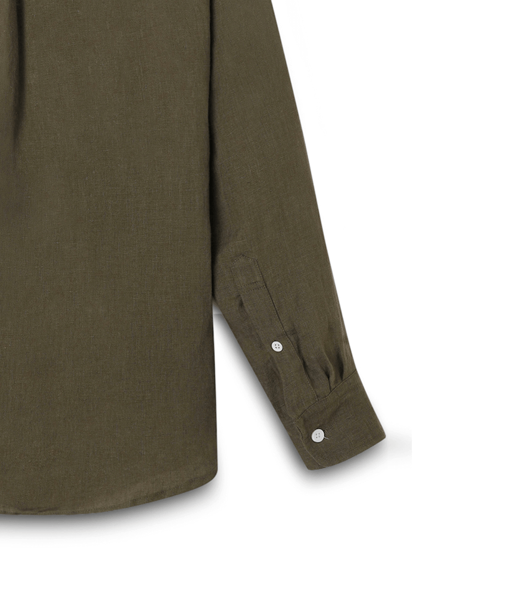 Handloom Linen shirt (100% Linen)