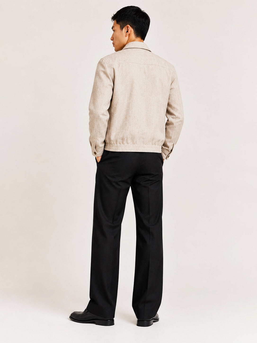 HARRINGTON LINEN JACKET