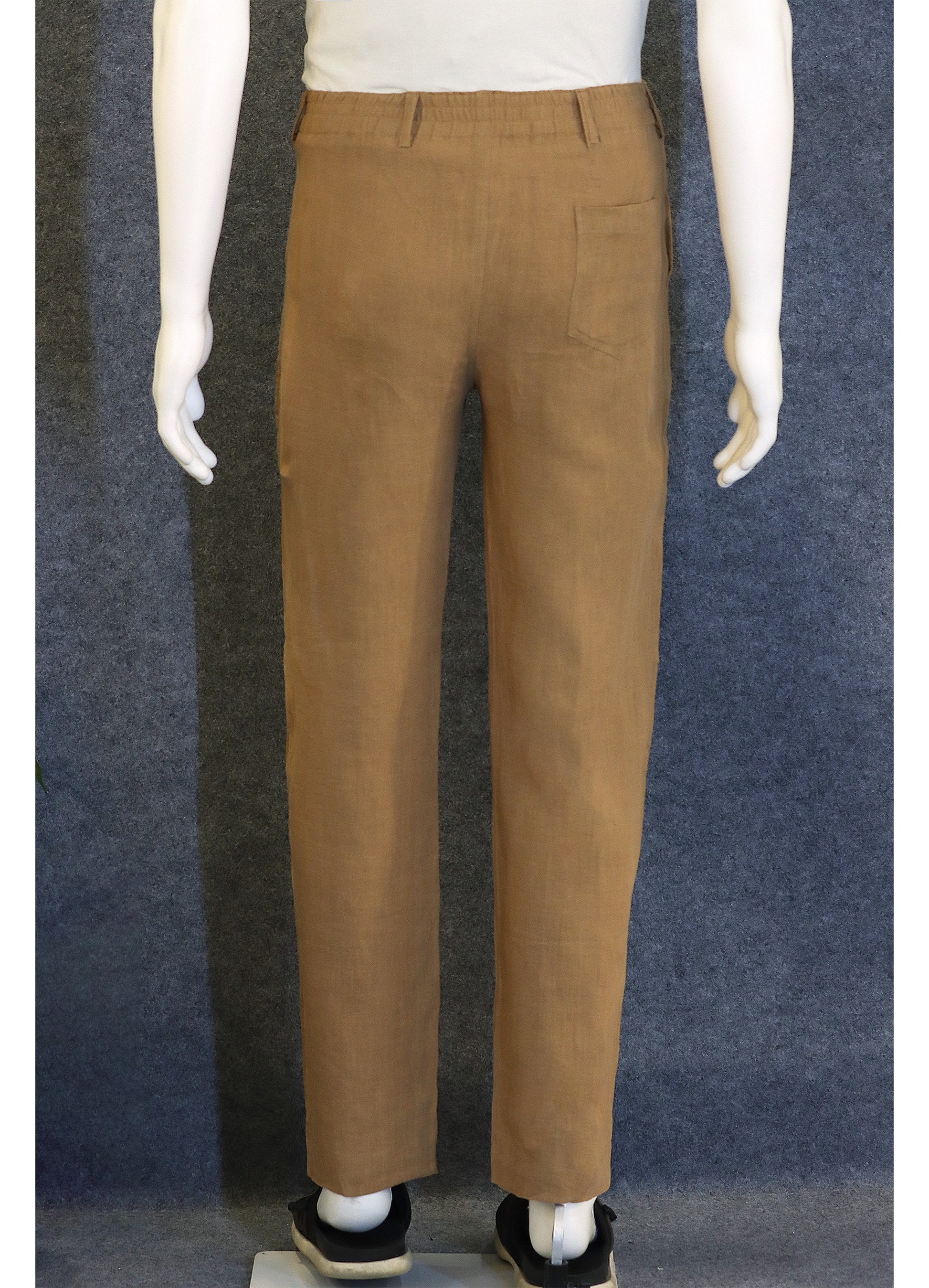 LOOSE-FIT LINEN TROUSERS (100% Linen)