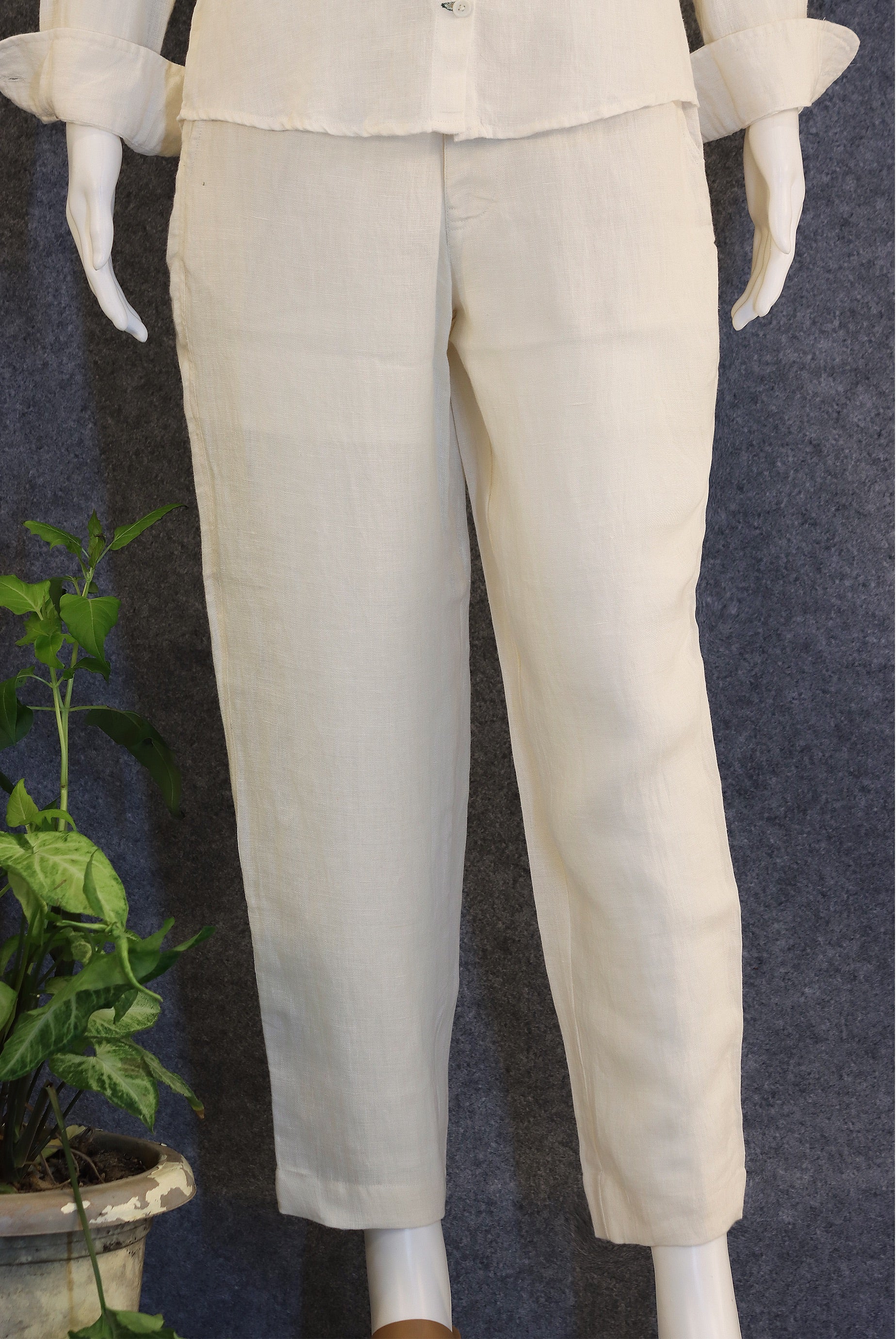 Natural Co-ord Set (100% Linen)