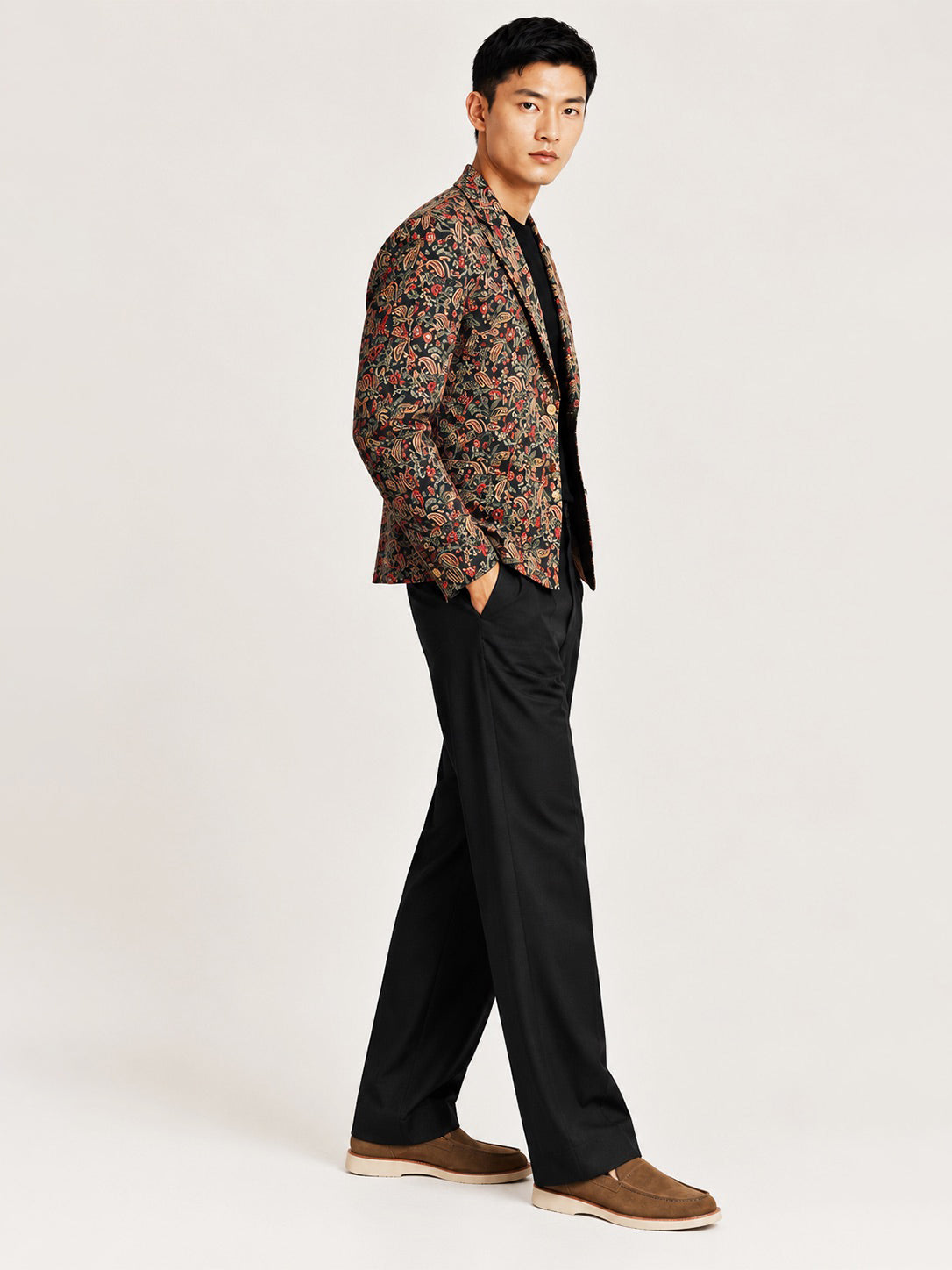 PAISLEY HERITAGE LINEN JACKET