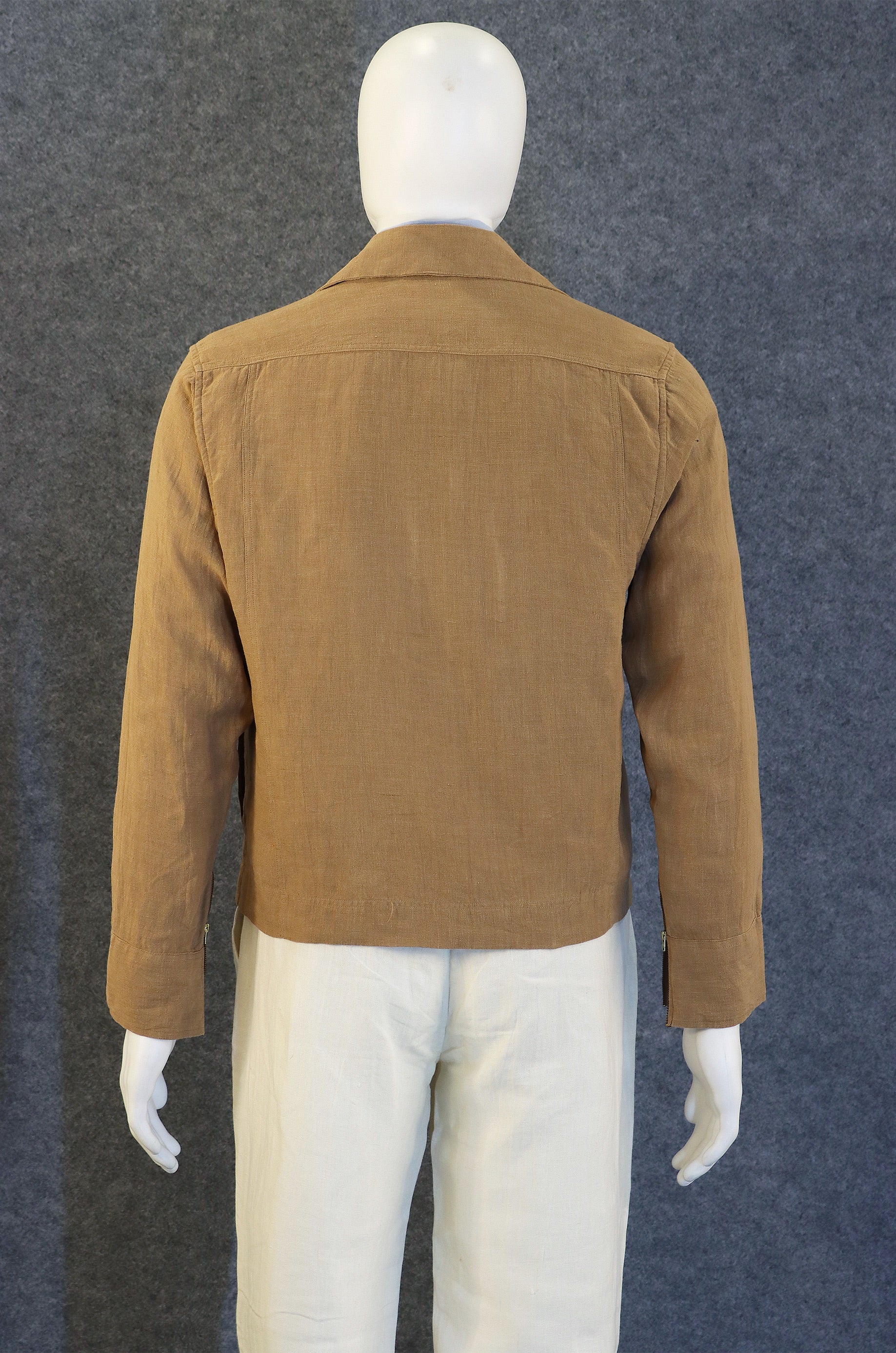 MOCHA MOUSSE JACKET (100% Linen)