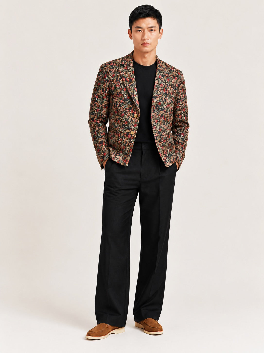 PAISLEY HERITAGE LINEN JACKET