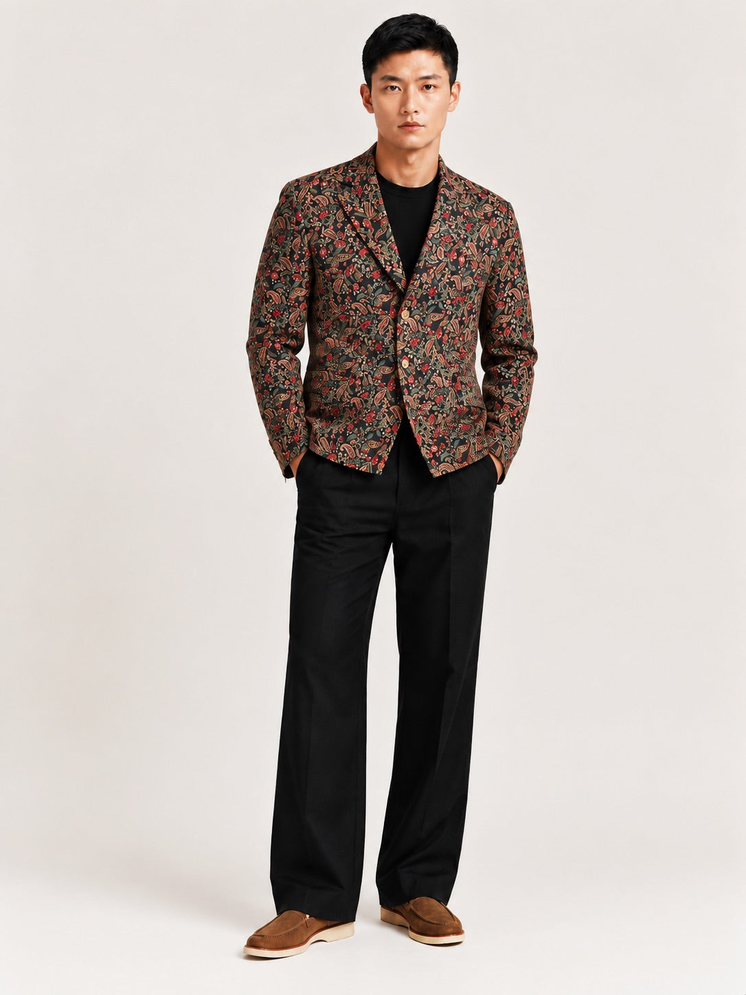 PAISLEY HERITAGE LINEN JACKET