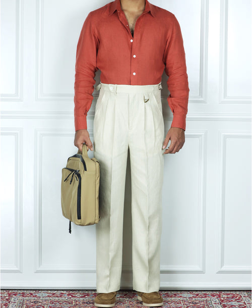 31-P Double Pleated Pants