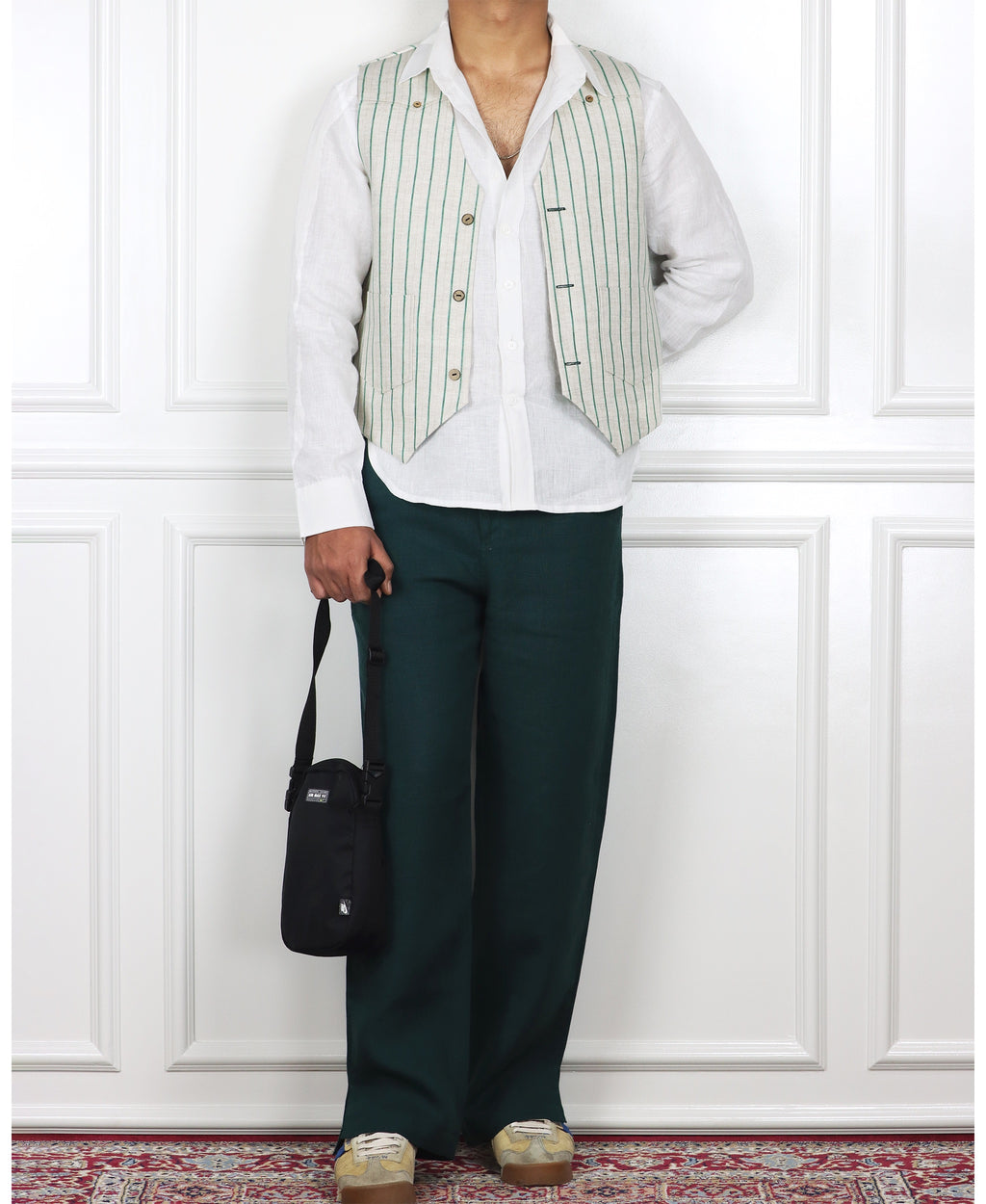 Pine Striped Vest