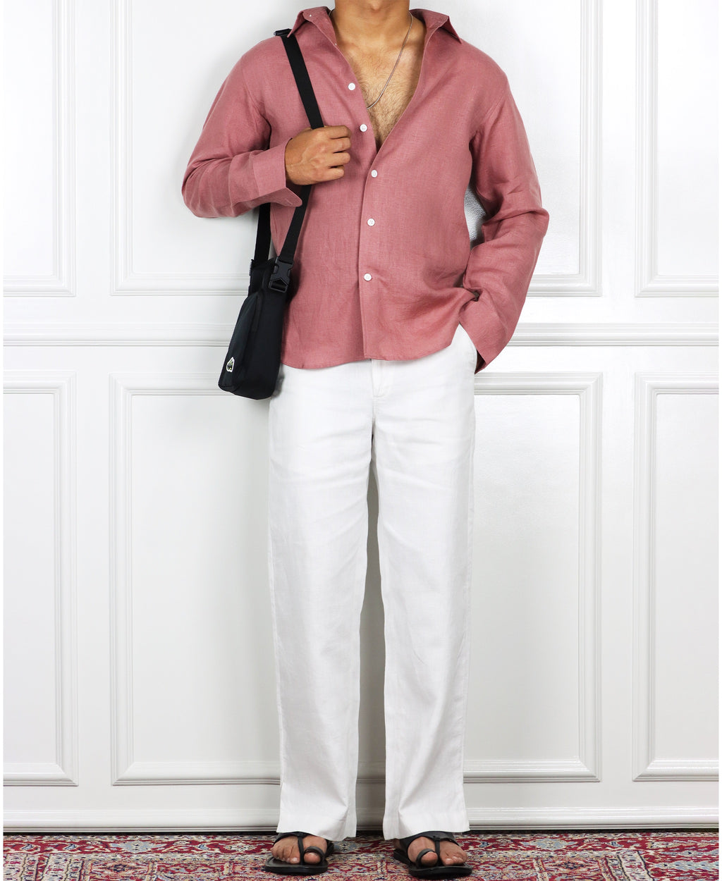Plum Linen Shirt