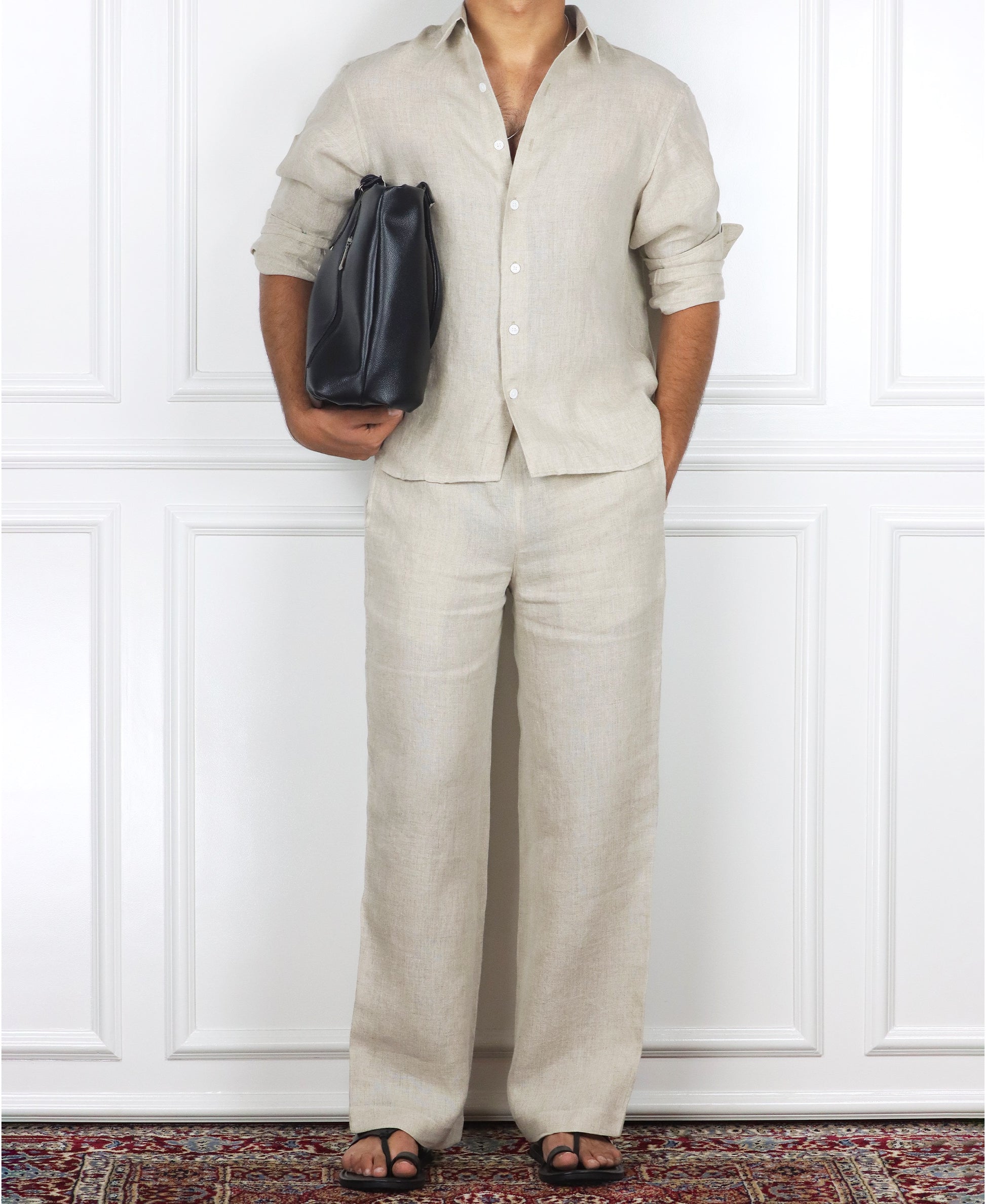 Handloom Linen Co-ord Set