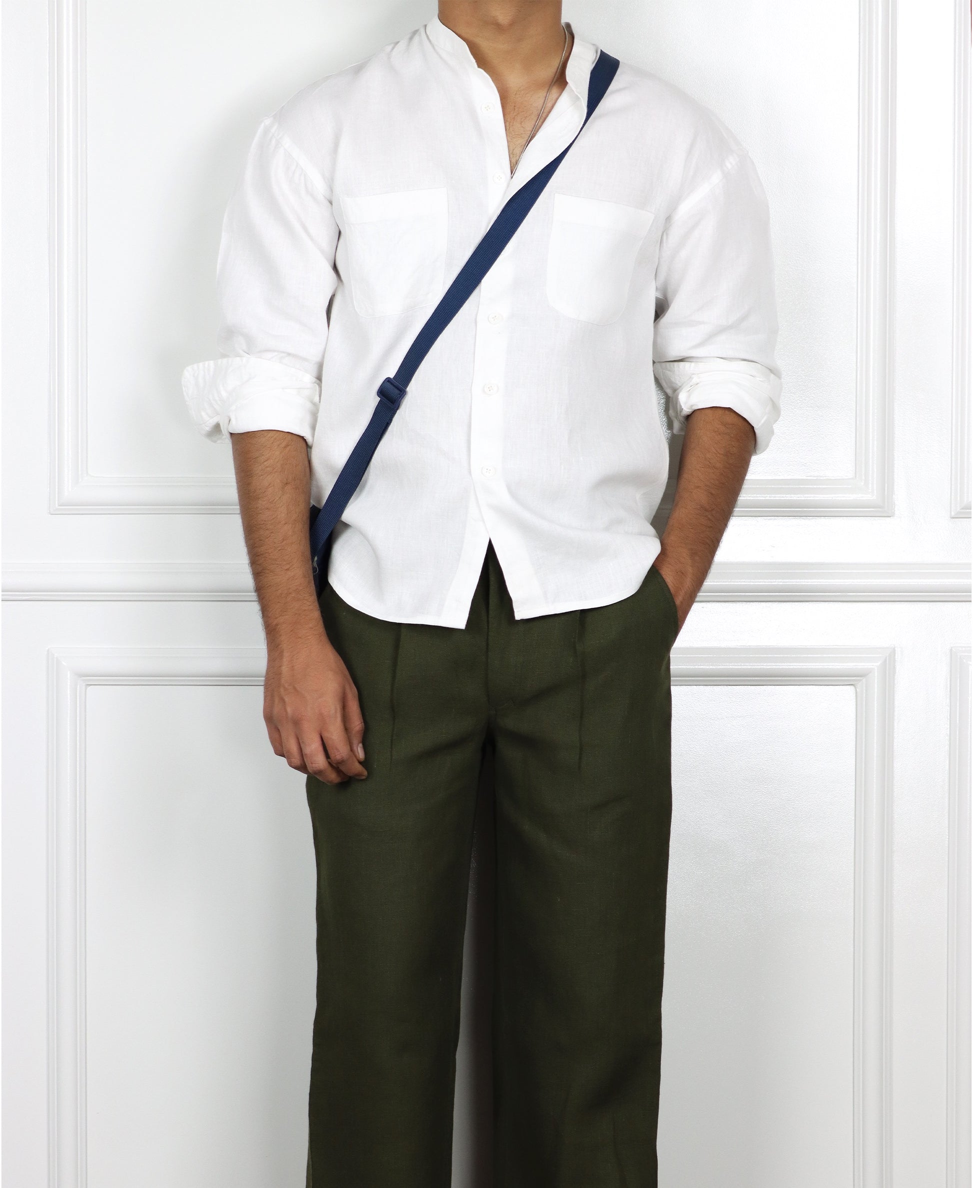 Mandarin Collar Shirt