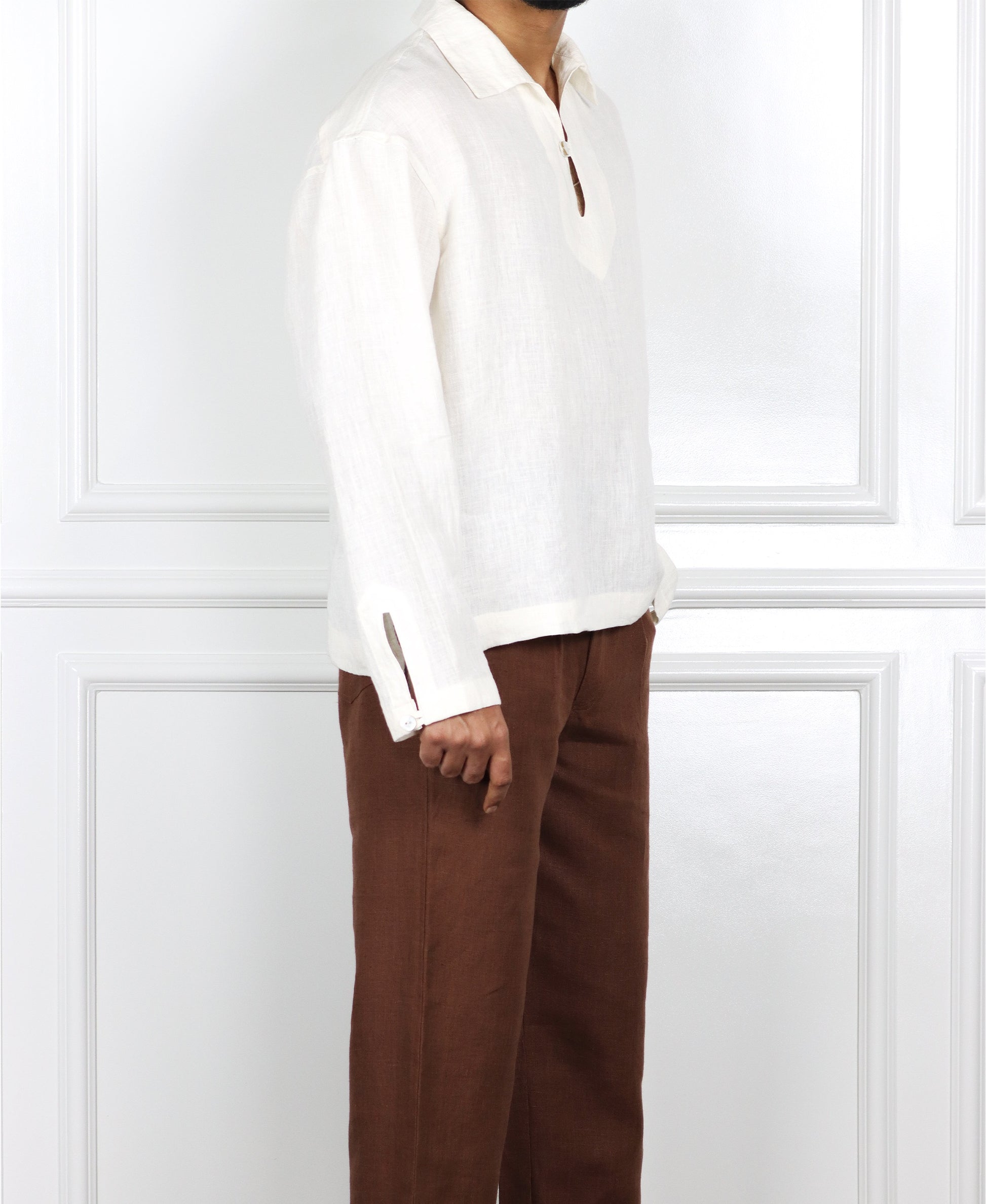 Natural Linen Pullover
