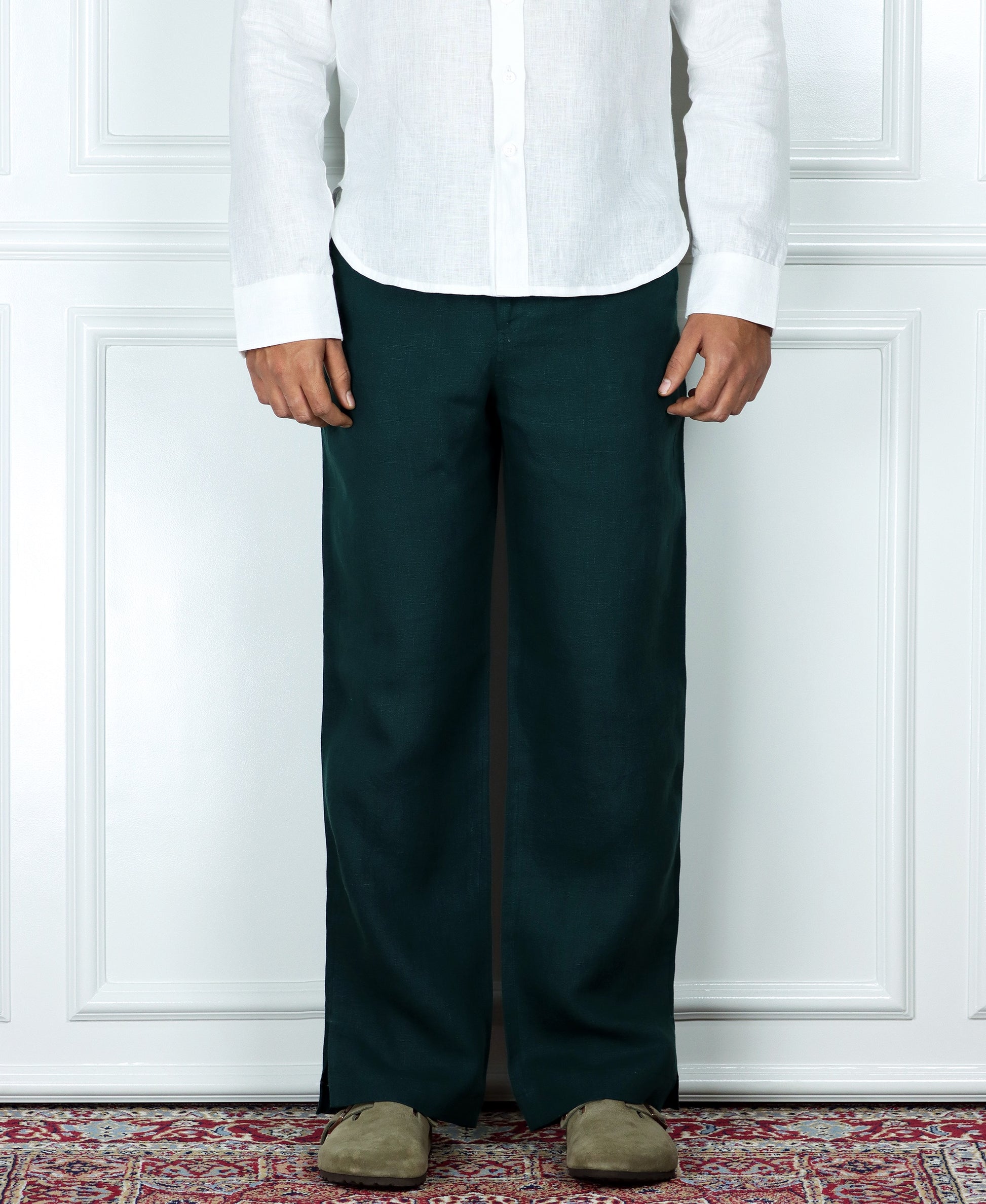 Flared Linen BG Pants