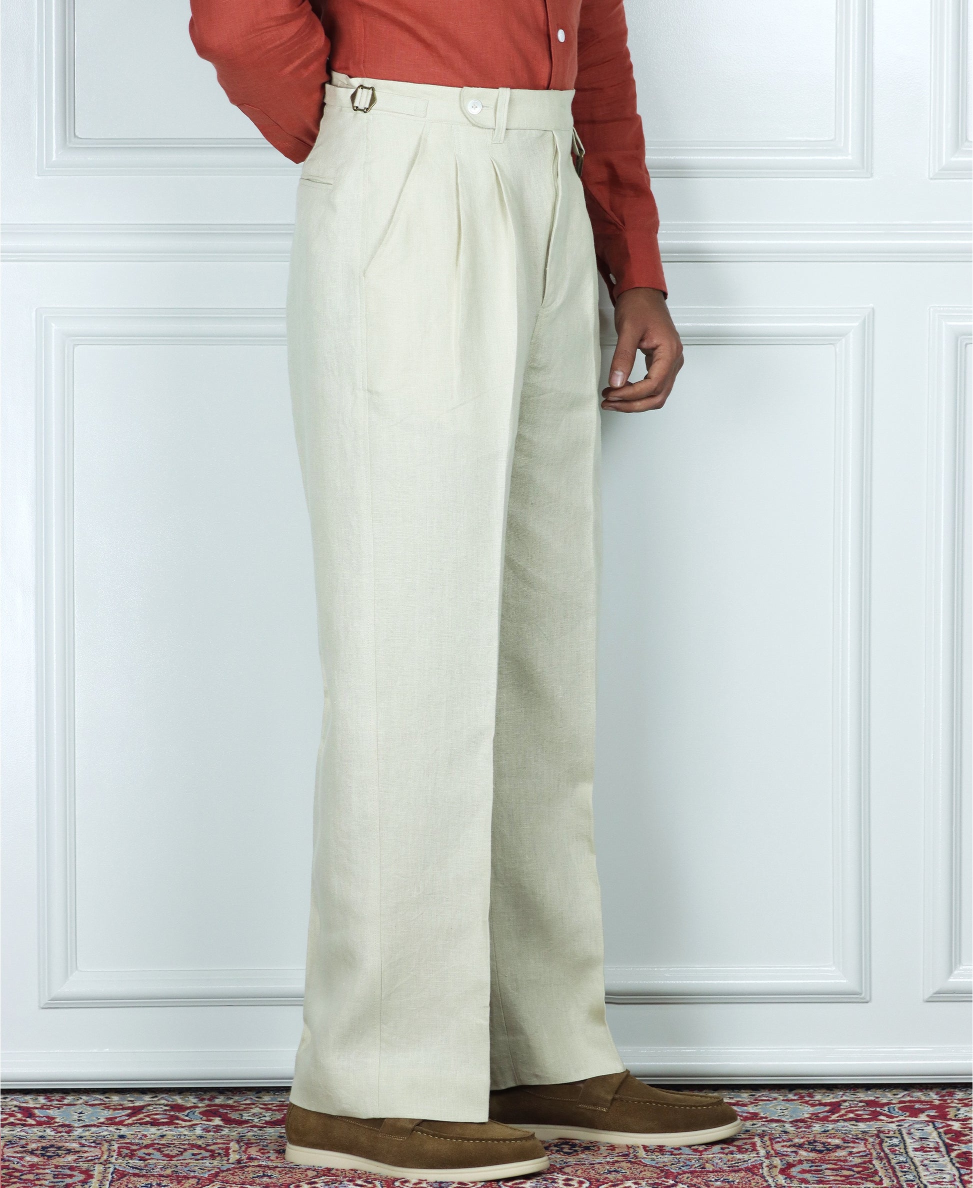 31-P Double Pleated Pants
