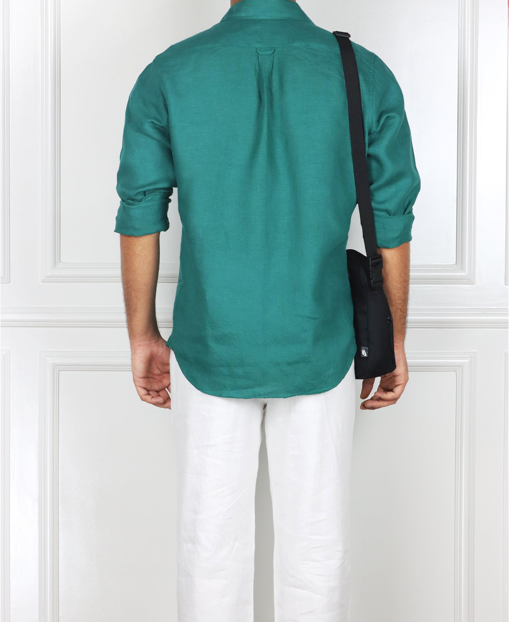 Teal Linen Shirt