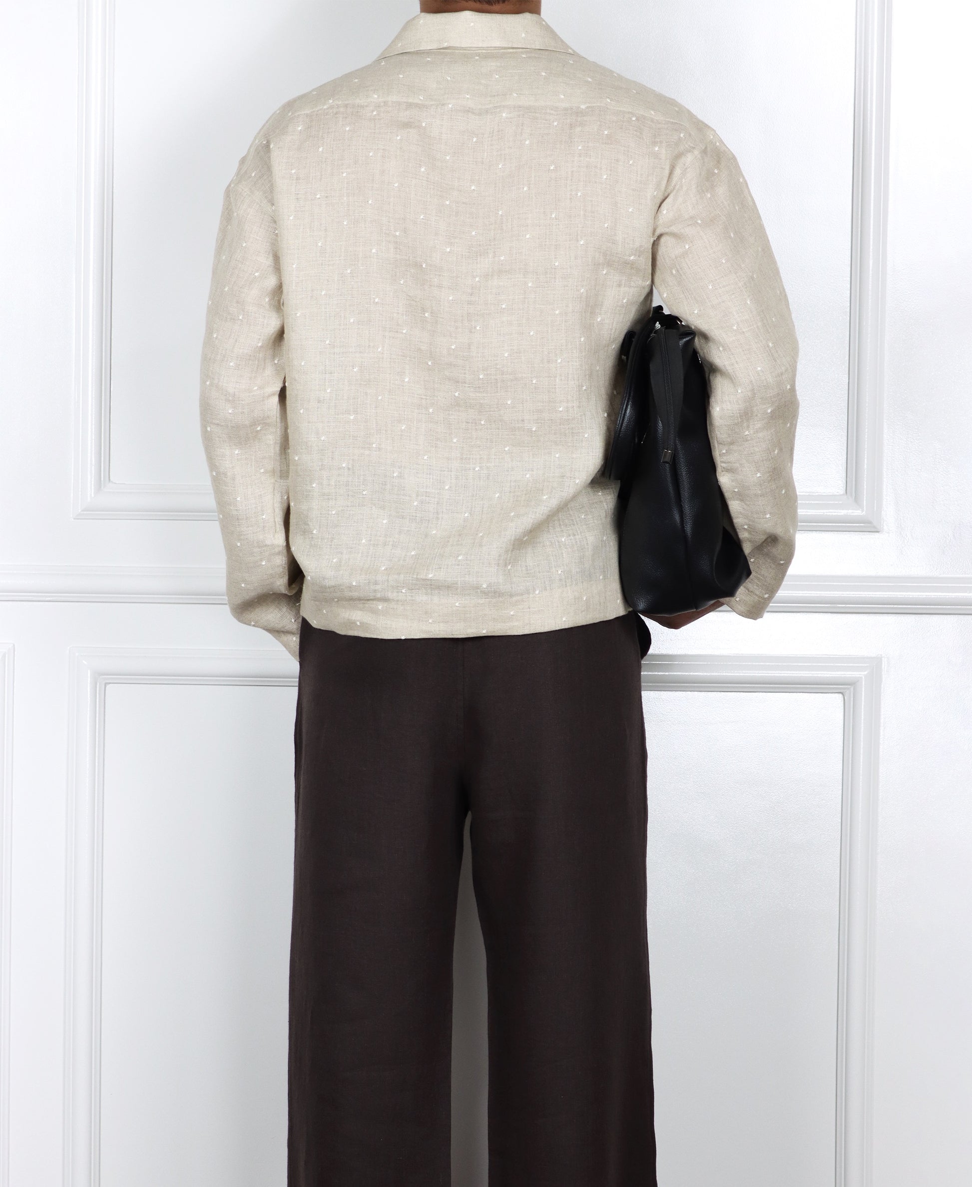 Dobby Butta Pullover