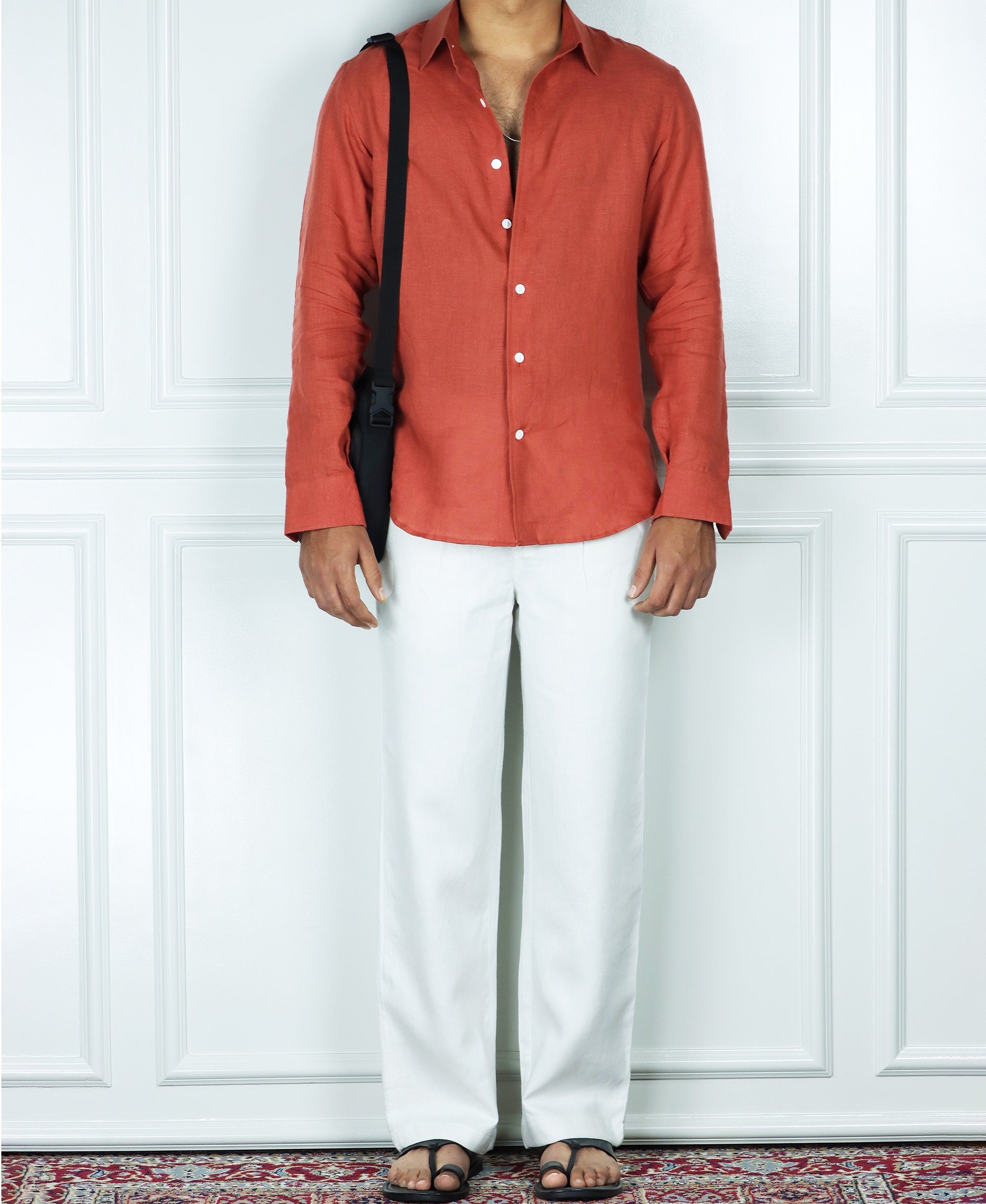 White Linen Pants