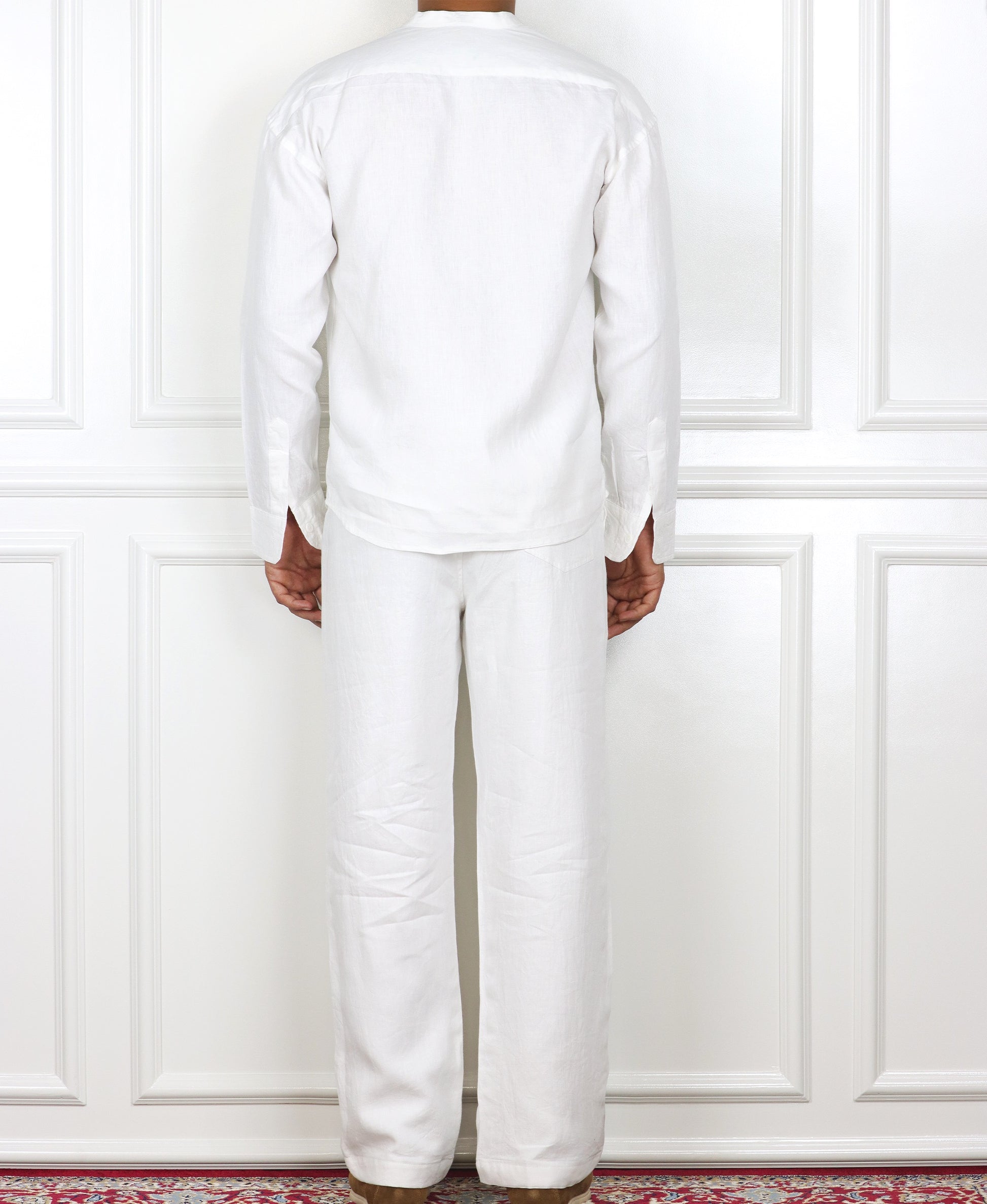 White Linen Co-ord Set