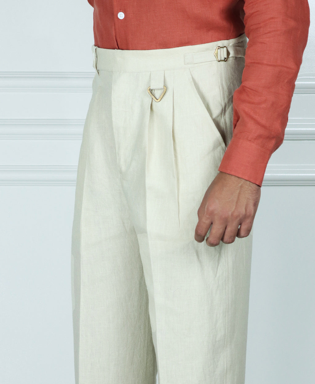 31-P Double Pleated Pants