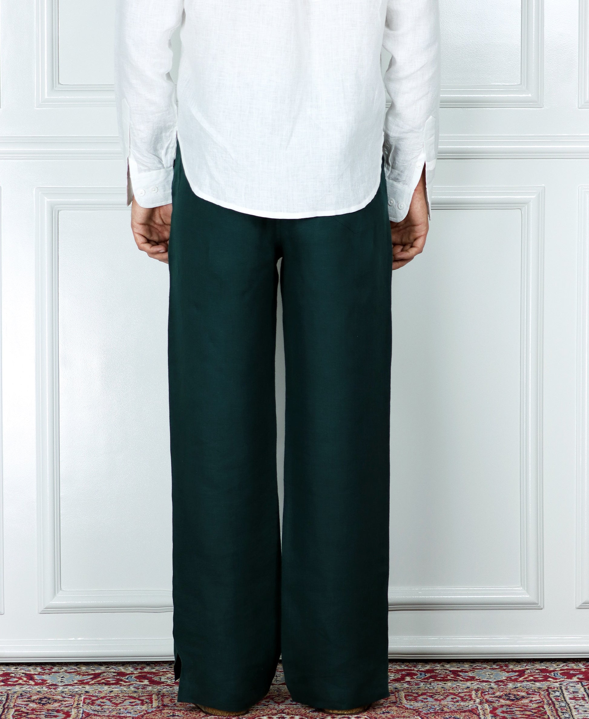 Flared Linen BG Pants