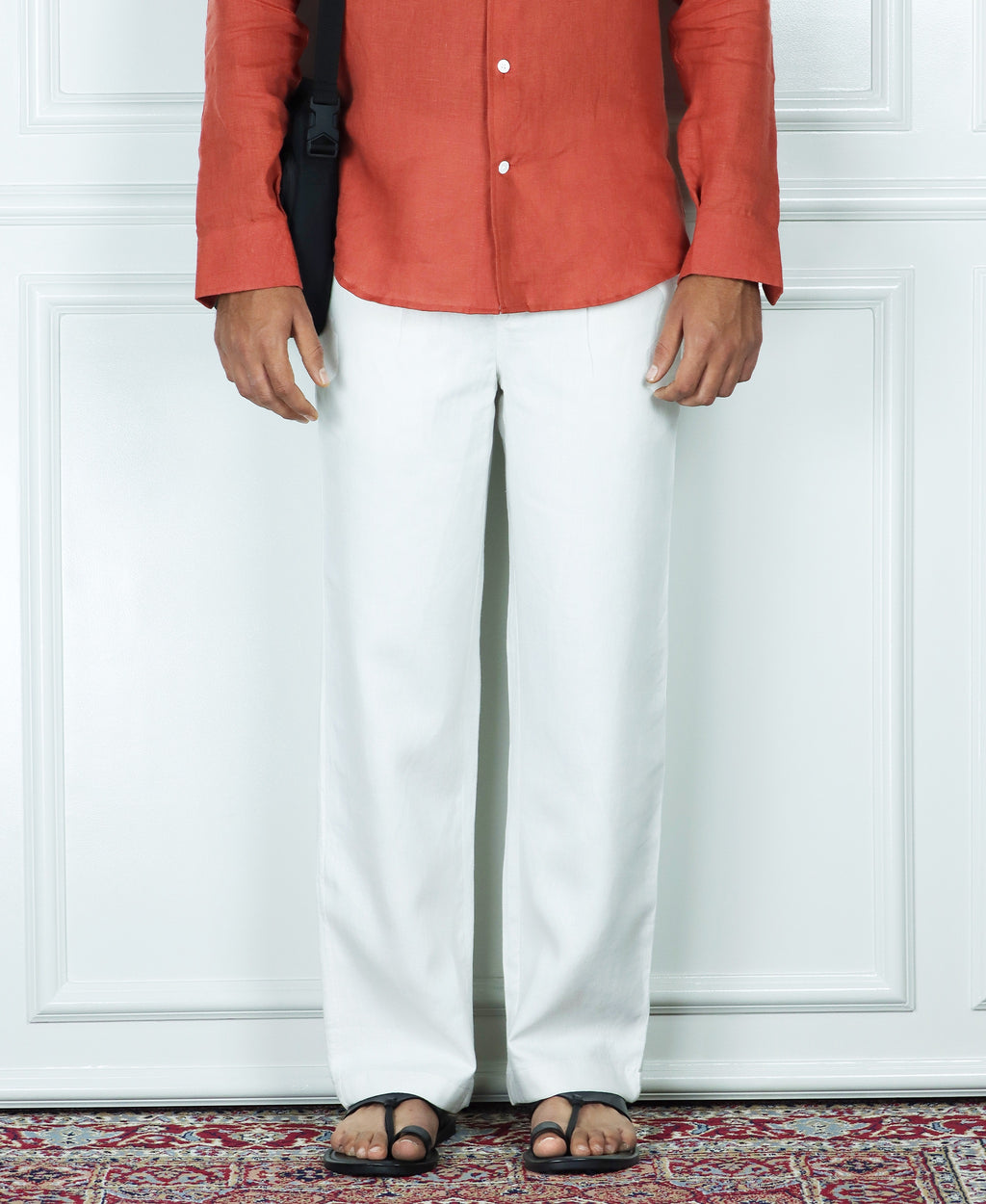 White Linen Pants