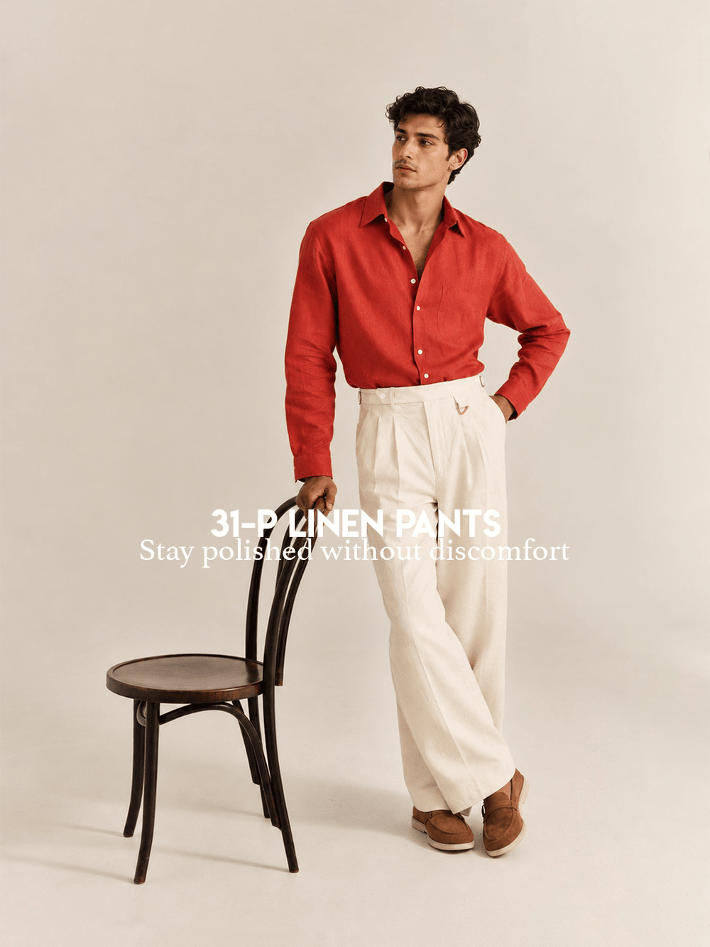 31-P Double Pleated Pants